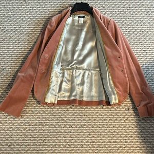 J. Crew velvet jacket